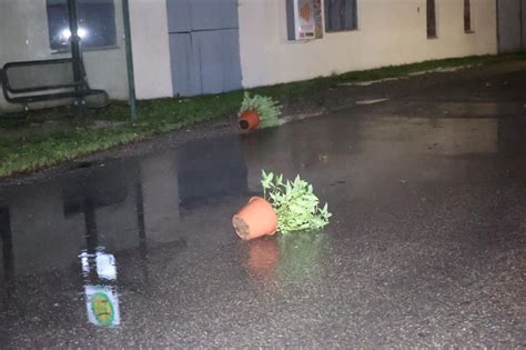 Unwetter Feuerwehren im Kreis Mühldorf in der Nacht im Unwetter