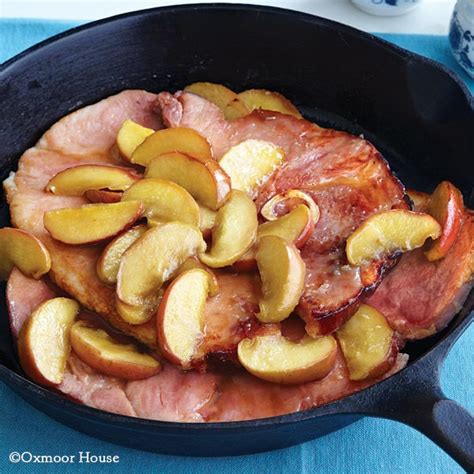 Gooseberry Patch Recipes Ham Steak And Apples Skillet From Everyday Comfort Food