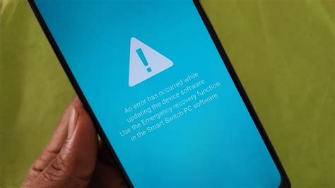Samsung A125f A12 An Error Has Occurred While Updating The Device Software Solution Youtube