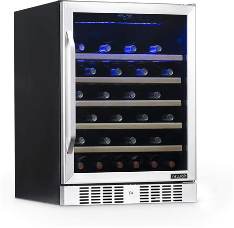 Newair Refrigerador De Vino Integrado De Botellas De Pulgadas