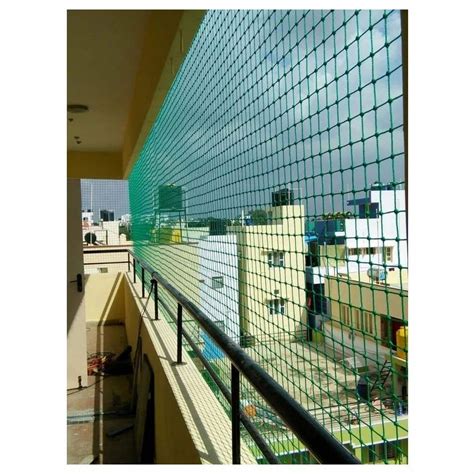 Green Hdpe Balcony Safety Net At Rs 12sq Ft In Hyderabad Id