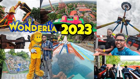 Wonderla Amusement Park 2023 Updatecomplete Tour1300rs Worth Youtube