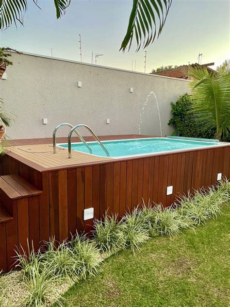 Piscinas Elevadas Con Deck Una Elegante Opci N Para Tu Hogar