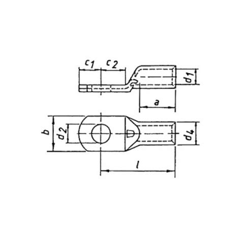 Кабелна обувка 185 mm²/М12 ≫ Топ Ценa ϟ ELX.bg