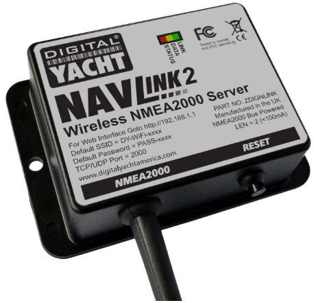 Digital Yacht Navlink Wireless Nmea Server Instruction Manual