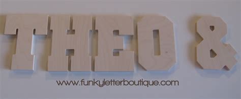 The Funky Letter Boutique: DIY Wooden Letters and Home Decor available ...