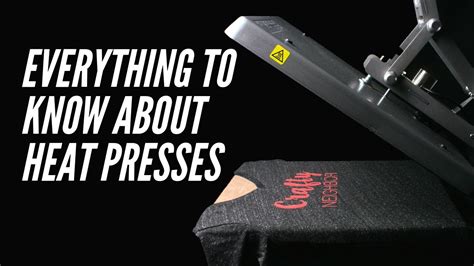 Heat Press Guide Everything You Need To Know To Press HTV YouTube