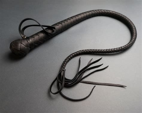 Single Tail Whip For BDSM Leather One Tailed Sex Toys Etsy