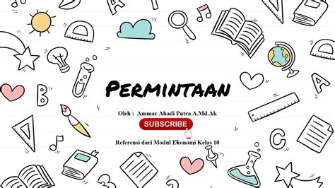 Permintaan Demand Materi Kelas Ekonomi Sma Bab Youtube