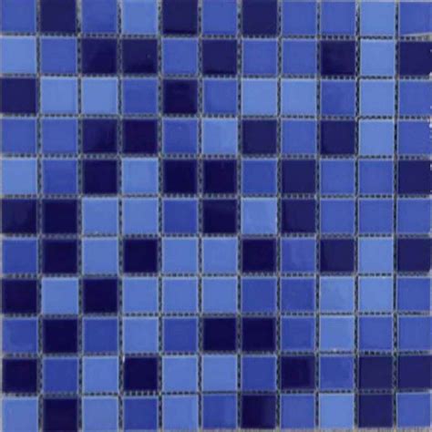 ECM 25 Blue Mix Porcelain Ceramic Pool Tile In Dubai UAE