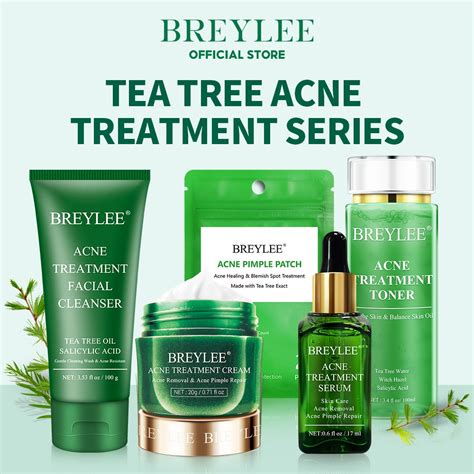 Breylee Acne Treatment Serum Skincare Set Acne Remover Cream Acne