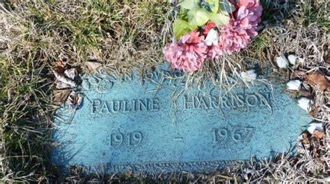 Pauline Bernita Kinsey Harrison 1919 1967 Find A Grave Memorial