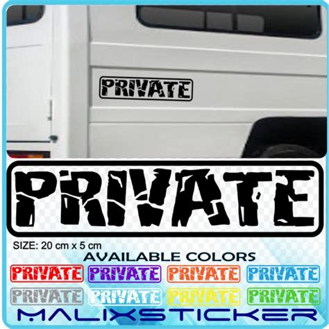 Private Sticker Decals Shopee Philippines