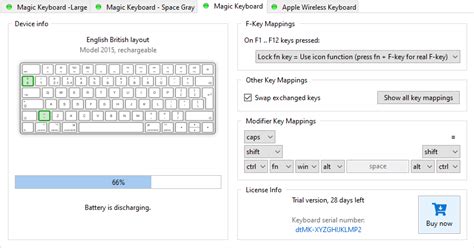 Magic Keyboard Windows Driver Key Mappings And Media Keys Magic Utilities