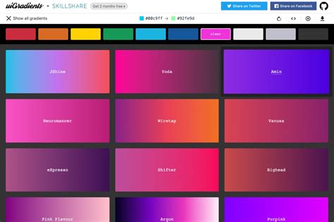 uiGradients - tools for freelancers, entrepreneurs and marketing teams ...