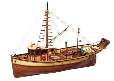 Maqueta Madera De Barco Pesquero Palam S Occre Cat Logo