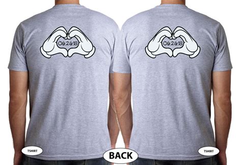 LGBT Gay Matching Hes My King Hes My Prince With Mickey Mouse Pointing Hands Mickey Hands