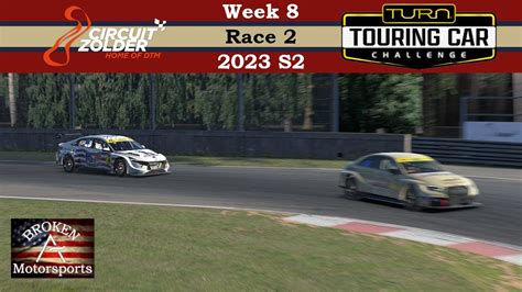 Touring Car Turn Racing Challenge Fixed Circuit Zolder IRacing Road