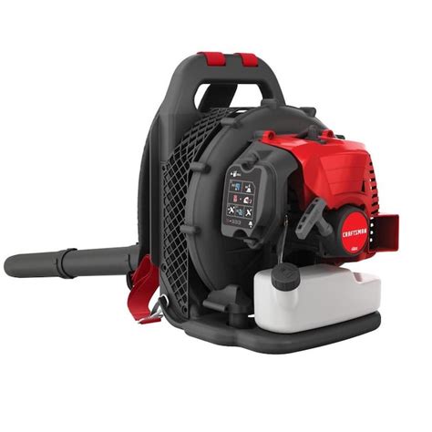 Craftsman 46 Cu Cm 2 Cycle 220 Mph 490 Cfm Gas Backpack Leaf Blower In The Gas Backpack Leaf