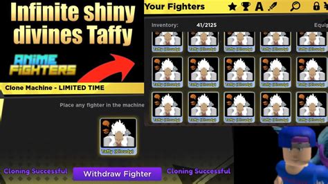 INFINITE LIMITLESS GEAR 5 SHINY DIVINE TAFFY Roblox Anime Fighters