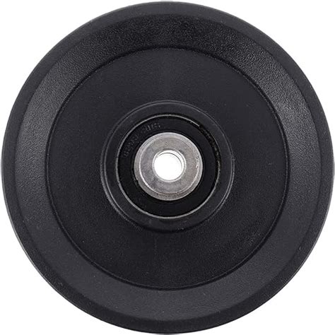 BESPORTBLE Nylon Bearing Pulley Wheel Round Pulley U Groove Track