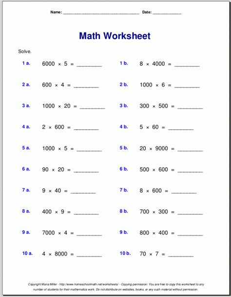 Worksheet On Multiplying Integers Martin Lindelof