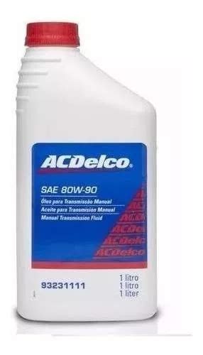 Oleocambio E Transmissao Manual Sae W Acdelco