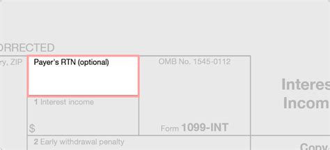 1099 Int Form Fillable Printable Downloadable 2024 Instructions