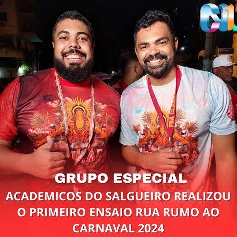 Rj Acad Micos Do Salgueiro Realizou O Primeiro Ensaio De Rua Rumo Ao