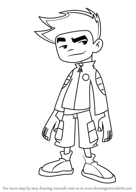 How To Draw Jake Long From American Dragon Jake Long American Dragon