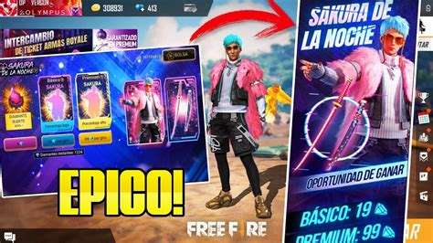 As Funciona El Nuevo Evento Web Sakura De La Noche En Free Fire Skin