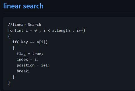 Linear Search Github Topics Github