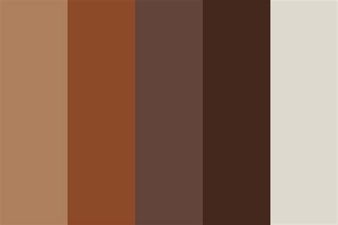 Chocolate Brown Color Palette