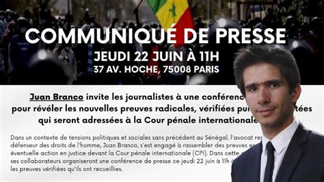 Juan Branco D Cortique Le Dossier Qui Sera D Pos La Cpi Contre L