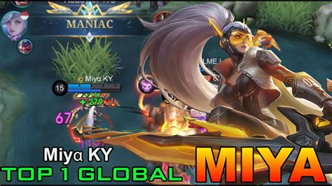 Maniac Miya Late Game Monster Top 1 Global Miya By Miyα Ky Mobile