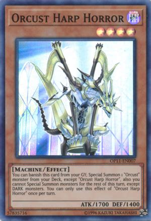 Orcust Harp Horror Yugipedia Yu Gi Oh Wiki