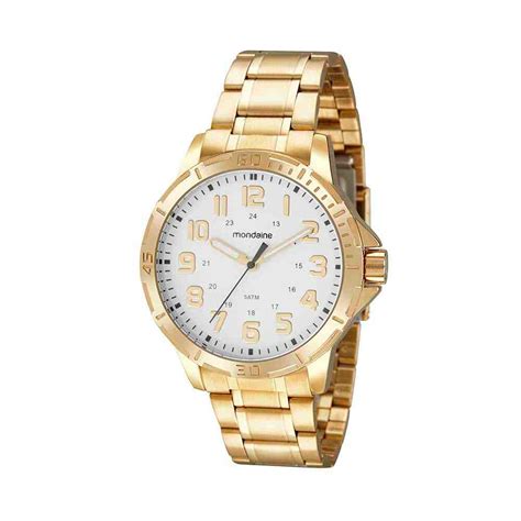 Relógio Mondaine Masculino Dourado 99592GPMVDE1 ELISTER