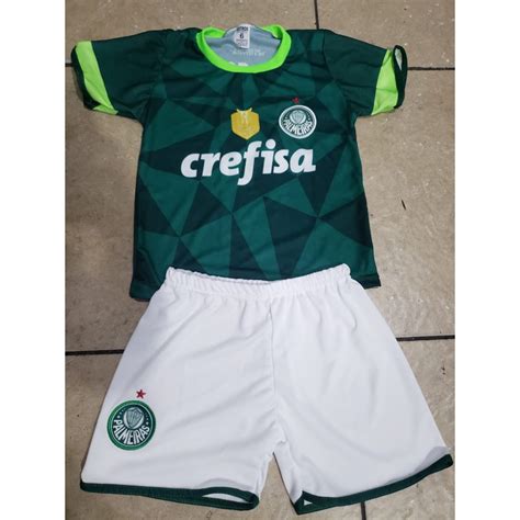 Conjunto Infantil Do Maior Campeao Brasileiro Plameiras Shopee Brasil