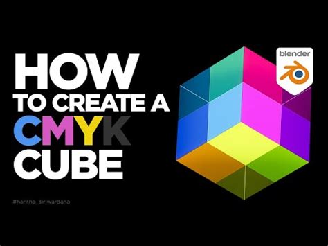 Creating CMYK Cube Animation In Blender