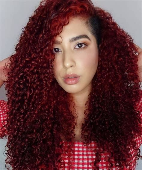 40 Looks Con Pelo Rizado Rojo Que Son Puro Poder • Thefancymag