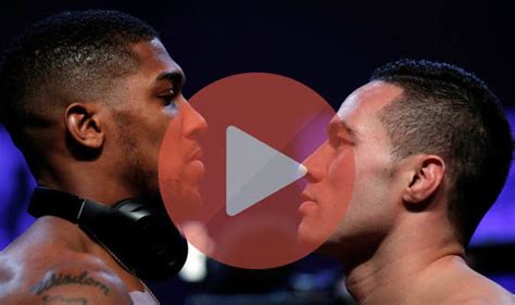 Joshua V Parker Live Stream How To Watch Anthony Joshua Boxing Fight Online Uk