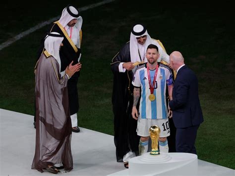 Explained Why Lionel Messi Wore Qatari Bisht Before World Cup Trophy Lift Football News