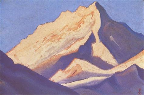 Himalayas - Nicholas Roerich - WikiArt.org