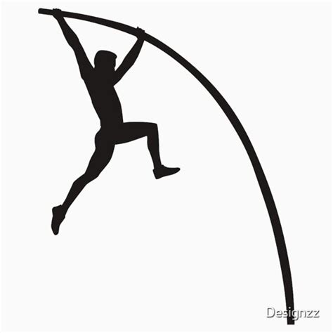 Pole Vault Stickers Redbubble