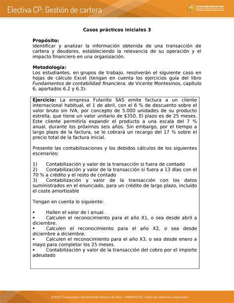 Uni Act Cas Pra Ini Acividad Contabilidad Casos Pr Cticos