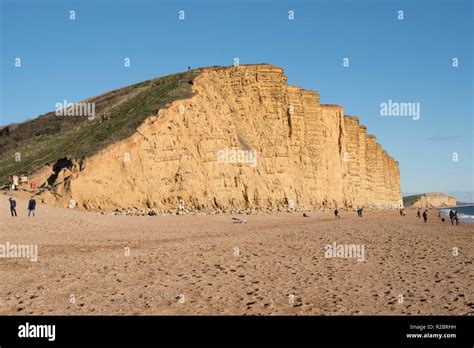 The Cliffs Of West Bay Dorset Stock Photo Alamy