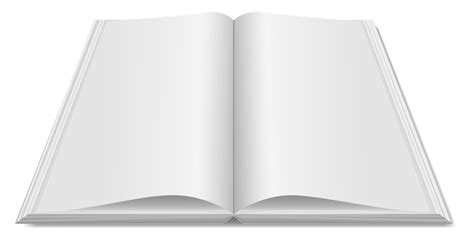 Blank Open Book Png