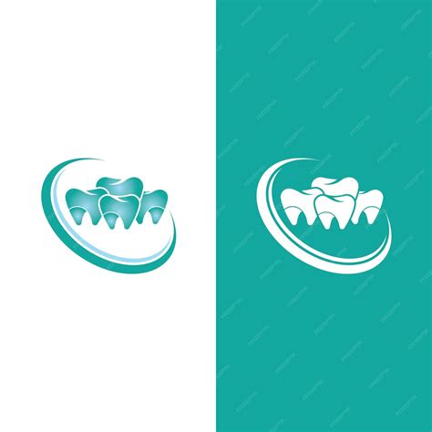 Premium Vector Dental Logo Template Vector Illustration