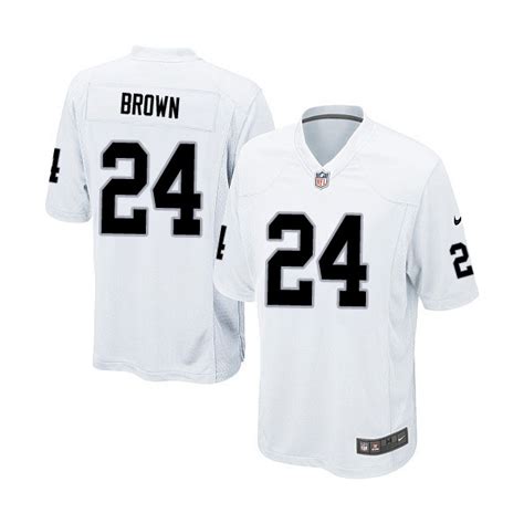 Youth Nike Oakland Raiders 24 Willie Brown Elite White NFL Jersey