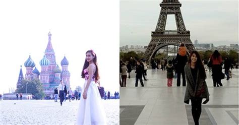 Chùm ảnh HOT GIRL VIỆT rạng rỡ bên các địa điểm nổi tiếng thế giới HOT GIRL VIET HOT GIRL